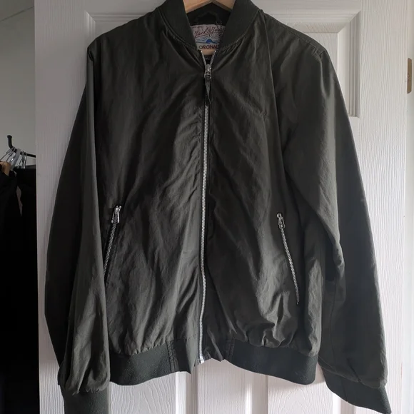 Green Bomber Jacket - Picture 1 of 7